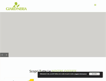 Tablet Screenshot of giardineria.com